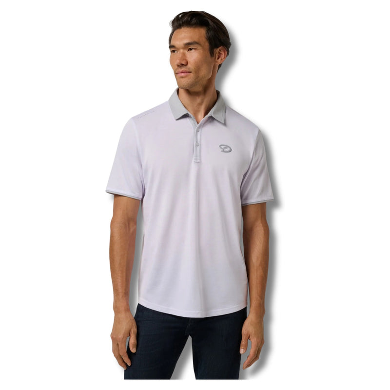 Arizona Diamondbacks Victory Vibes Polo – White/Heather Grey