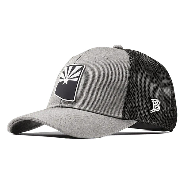 Arizona Vintage Curved Trucker – Heather Gray