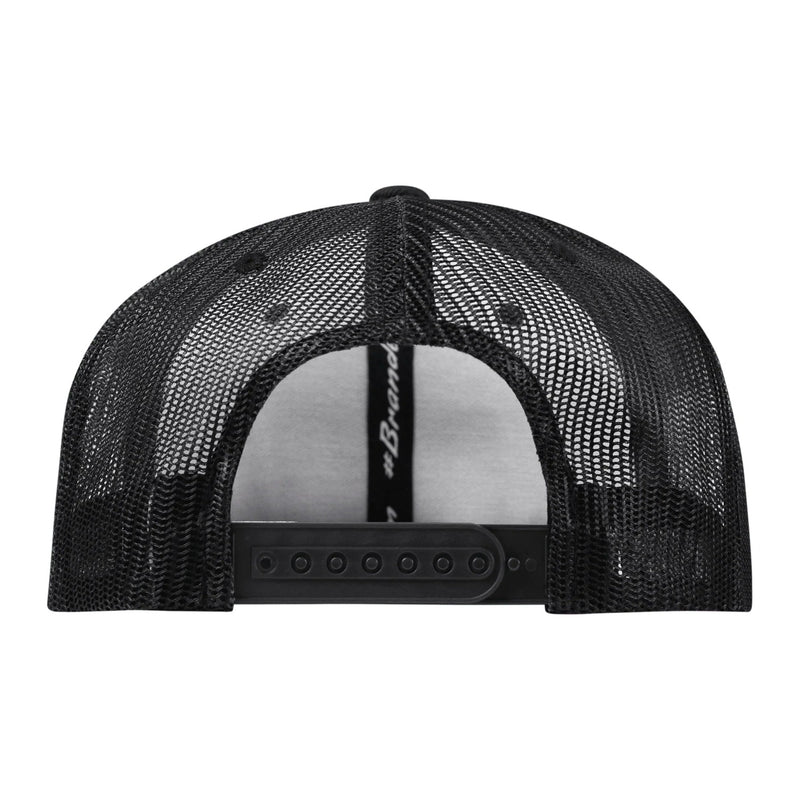 Arizona Vintage Curved Trucker – Black