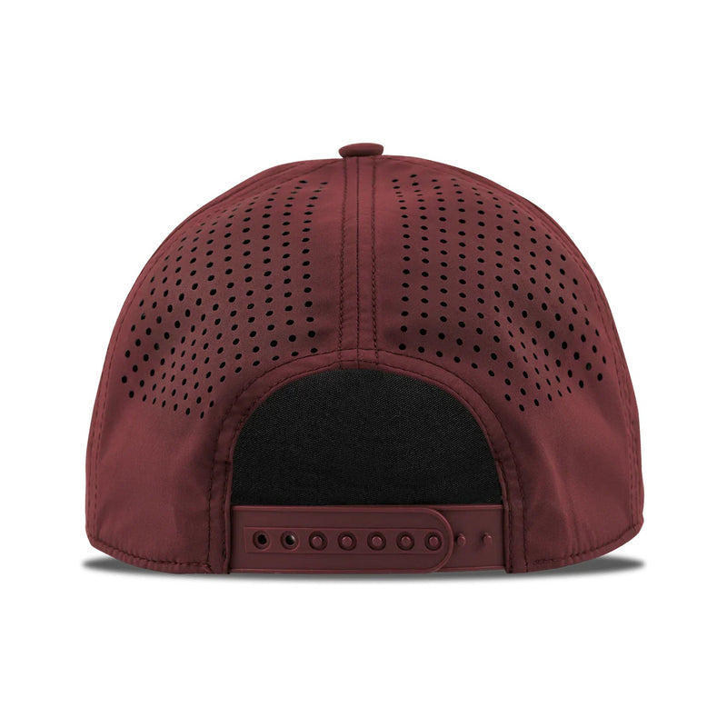 BB Golf Cutout PVC Curved 5 Panel Rope – Maroon