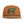 Front view of Sendero Bear Hat featuring a structured crown with an embroidered bear patch design and curved brim
