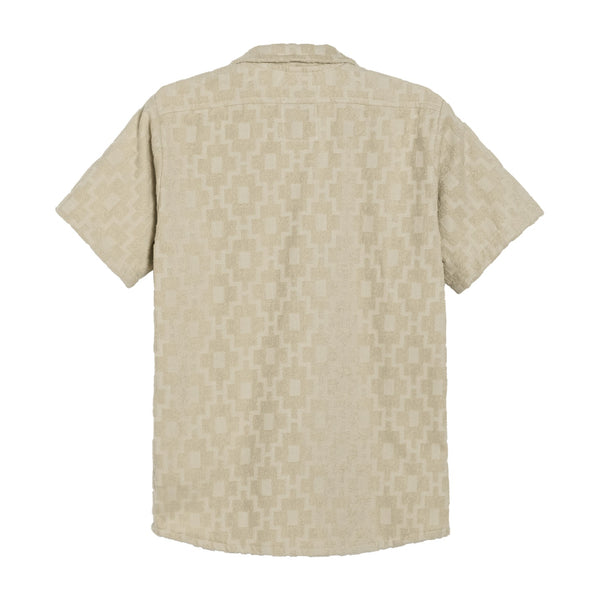 Beige Machu Cuba Terry Shirt - Rooster 
