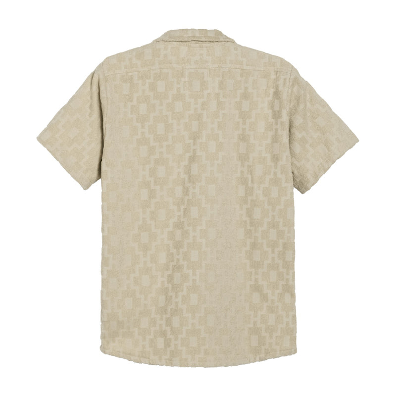 Beige Machu Cuba Terry Shirt - Rooster 