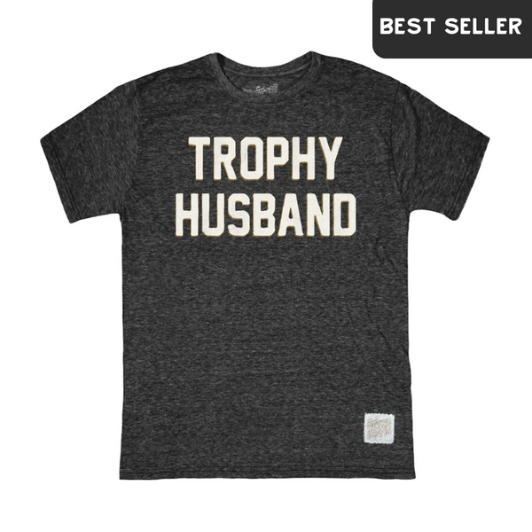Trophy Husband - Black/ White - Rooster 