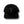 Front view of Local Stated Blacked Out Cactus Stated Hat in Black Camo featuring a tonal embroidered cactus patch on a structured camo crown with a curved brim