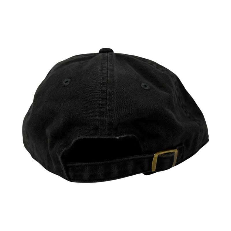 Washed Cactus Dad Hat – Black