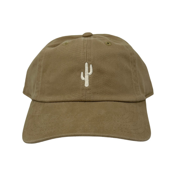 Washed Cactus Dad Hat – Fall Khaki