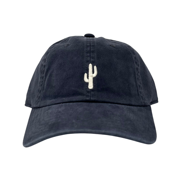 Washed Cactus Dad Hat – Navy