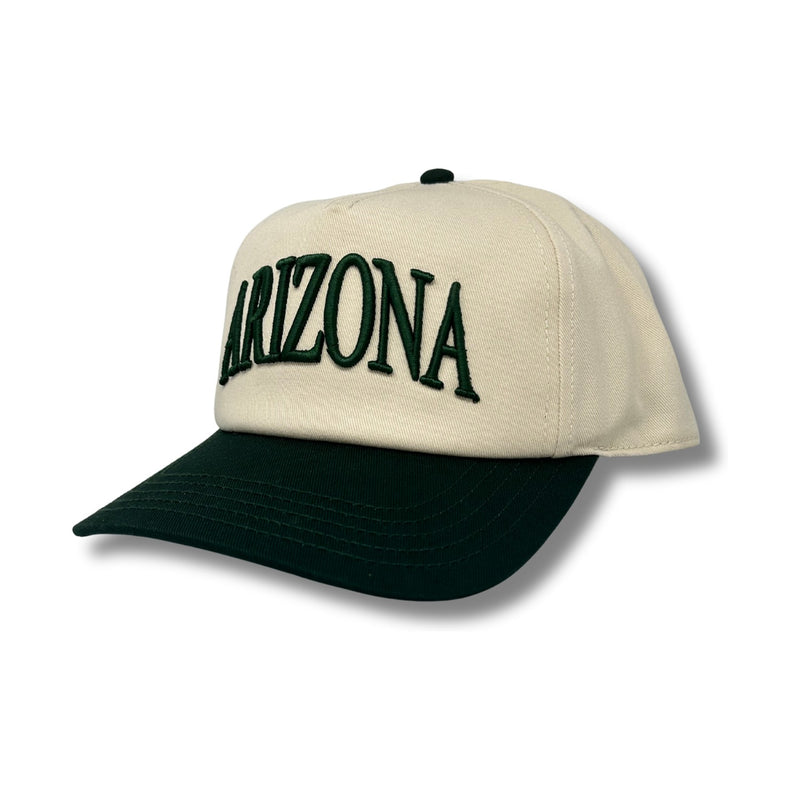 Arizona Puffed Roscoe – Ivory/ Dark Green