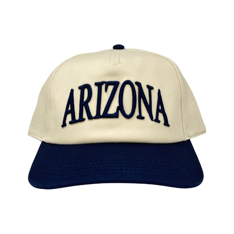 Arizona Puffed Roscoe – Ivory/ Navy
