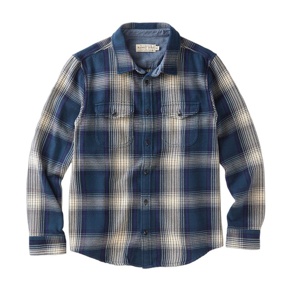 Blanket Shirt Big Dipper Campfire Plaid - Rooster 
