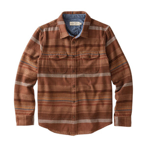 Blanket Shirt Copper Sonoran Stripe - Rooster 