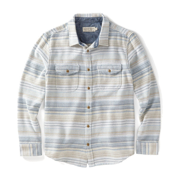 Blanket Shirt - Seabreeze Mojave Stripe - Rooster 
