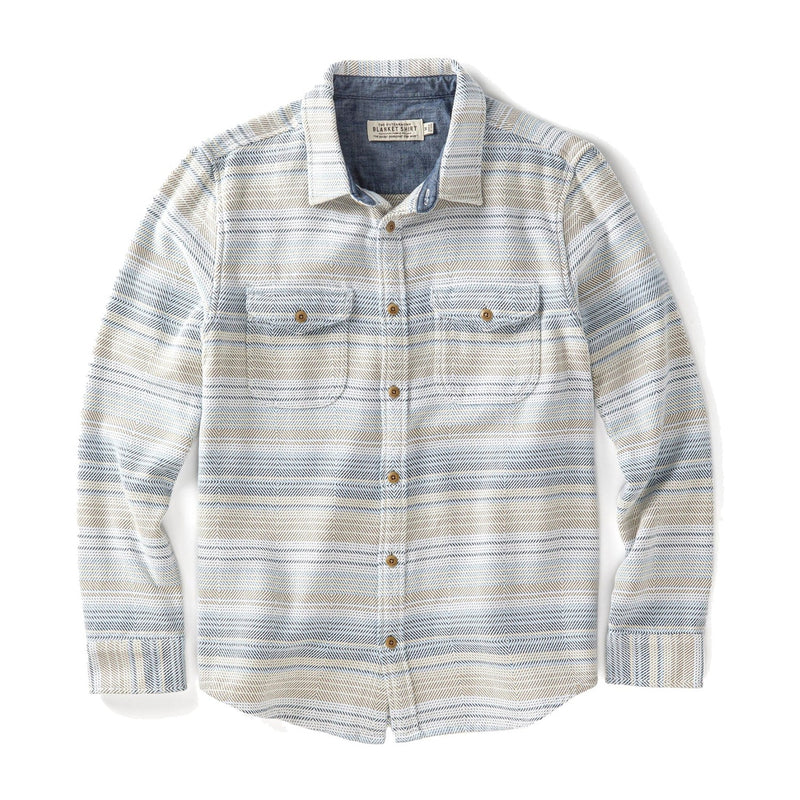 Blanket Shirt - Seabreeze Mojave Stripe - Rooster 