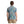 Back view of Roark Bless Up Breathable Stretch Shirt in Deep Sea with clean lines, ventilated stretch panels, and a tailored fit