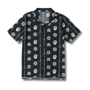 Bless Up Trail Button Up Shirt - Rooster 