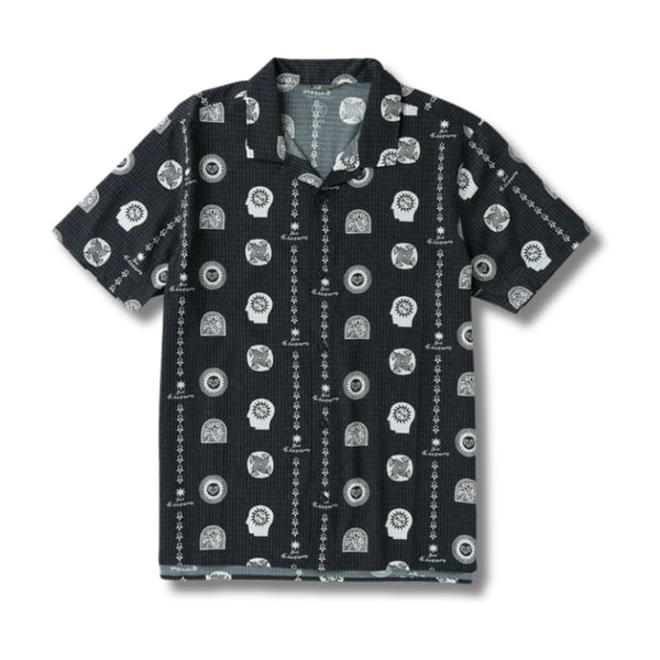 Bless Up Trail Button Up Shirt - Rooster 