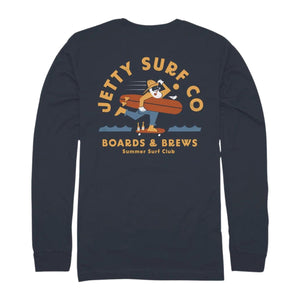 Boards & Brews Long Sleeve – Blue
