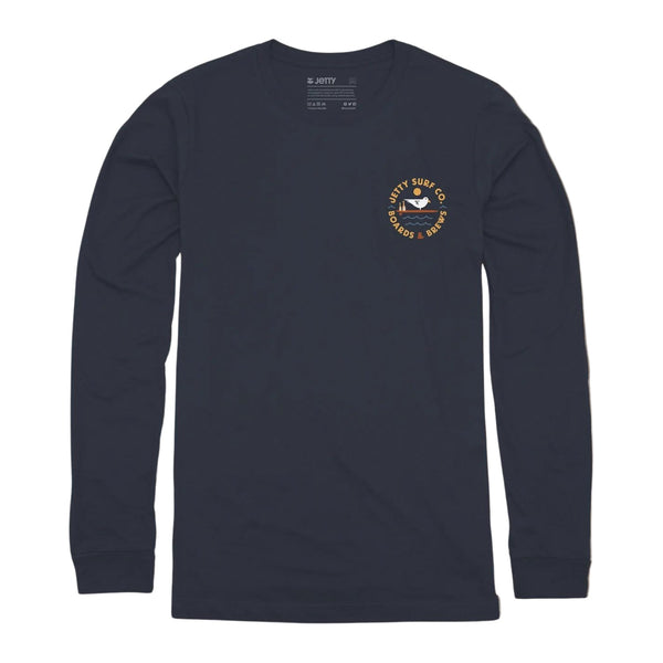 Boards & Brews Long Sleeve – Blue