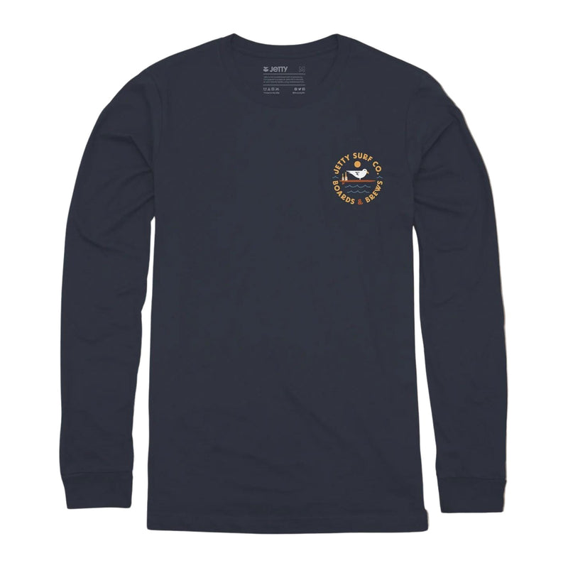 Boards & Brews Long Sleeve – Blue
