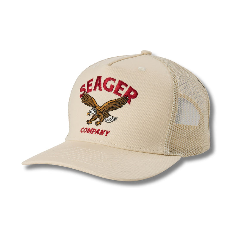 Bradley Trucker Snapback Cream – Cream
