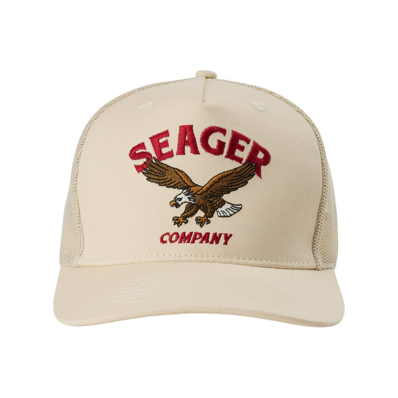 Bradley Trucker Snapback Cream – Cream