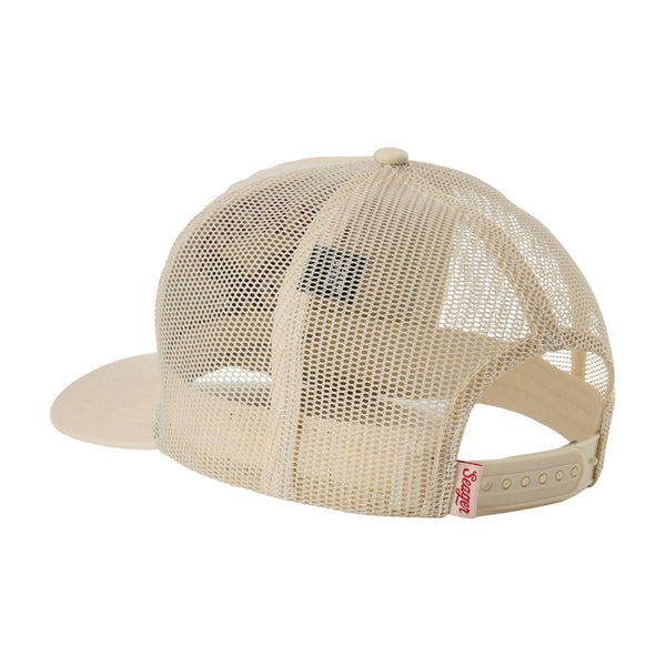 Bradley Trucker Snapback Cream - Rooster 