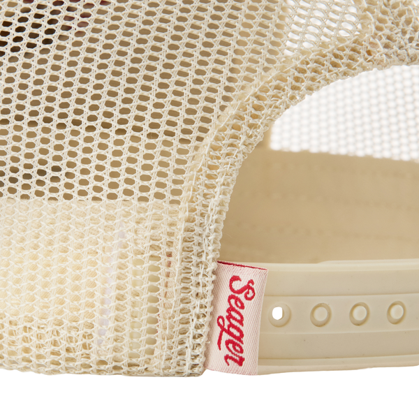 Bradley Trucker Snapback Cream - Rooster 
