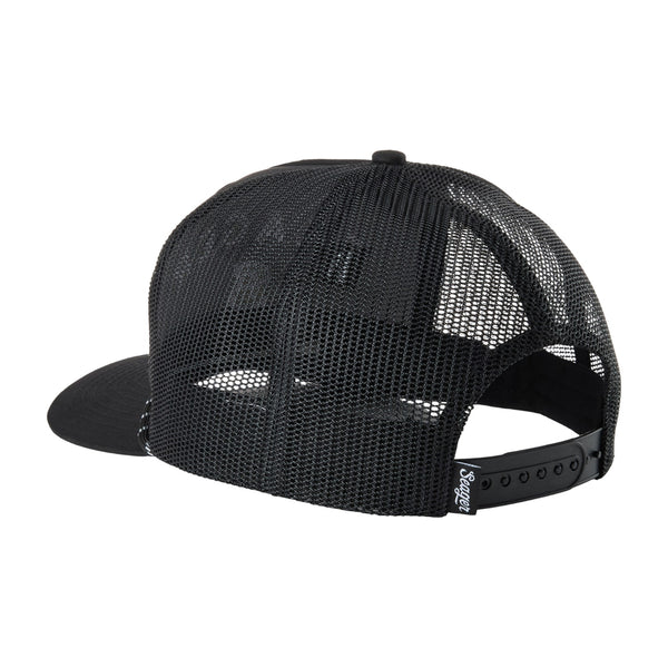 Branded Trucker Snapback Black - Rooster 