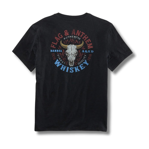 Bullskull Barrel Aged Whiskey SS Tee - Rooster 