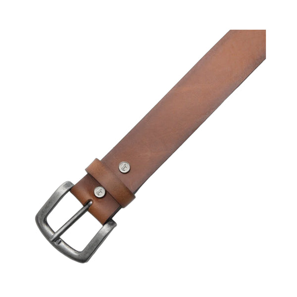 Burnished Edge Belt – Color: Cognac