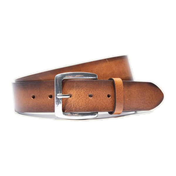 Burnished Edge Belt – Color: Cognac