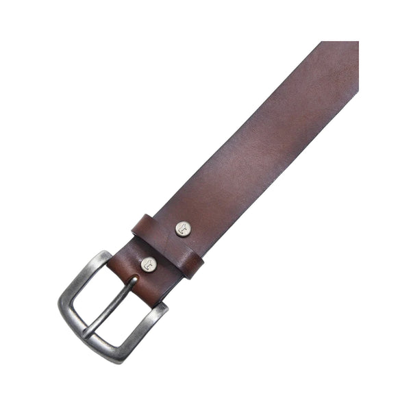 Burnished Edge Belt – Color: Dark Brown