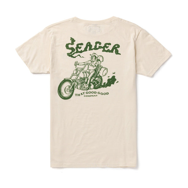 Burnout Tee – Cream