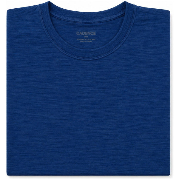 Pace Performance T-Shirt (Heavyweight) – Heather Navy