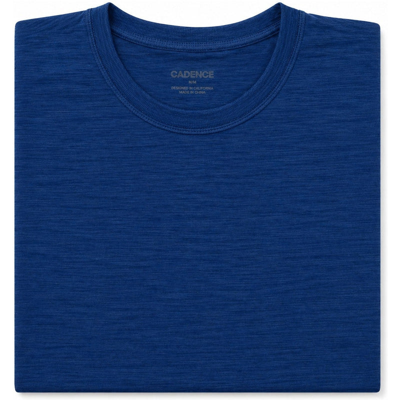 Pace Performance T-Shirt (Heavyweight) – Heather Navy