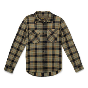 Calico Flannel – Black / Olive