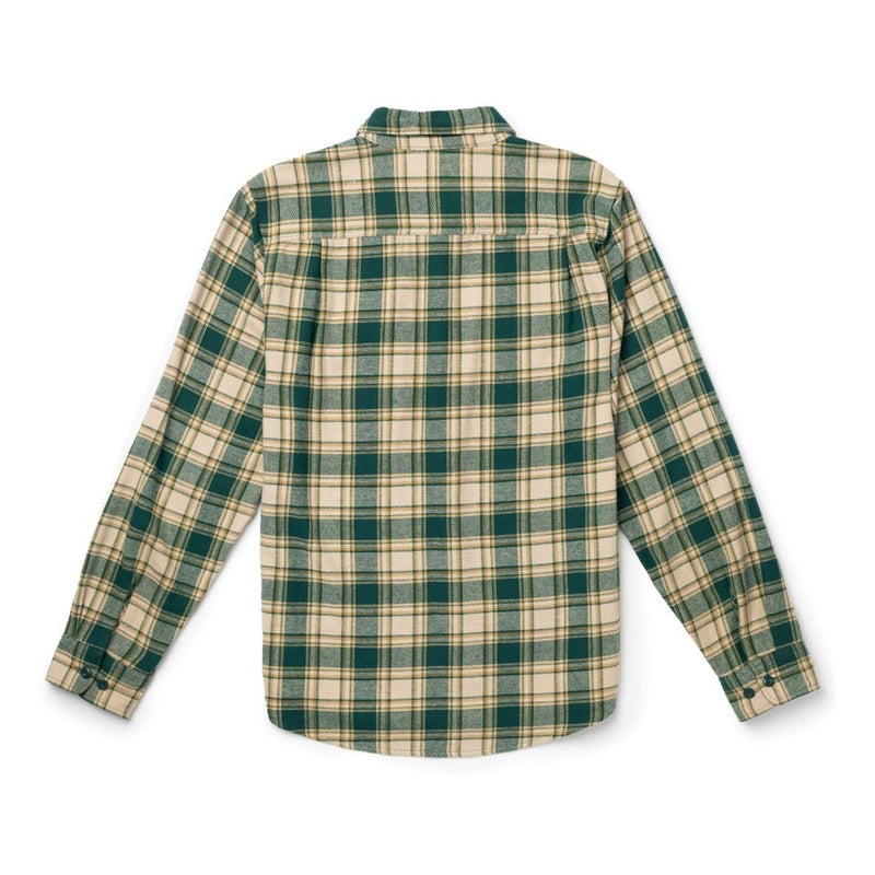 Calico Flannel – Cream / Forest