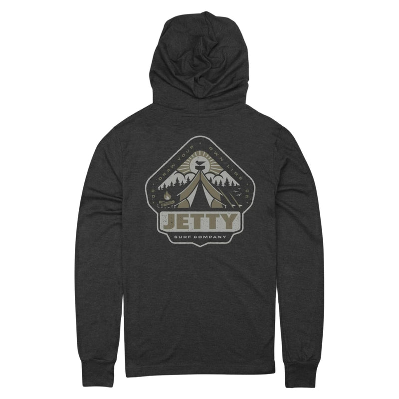 Camper Tee Hoodie – Charcoal
