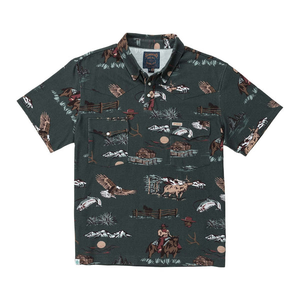 Cantina Men's Polo – Sky Grande