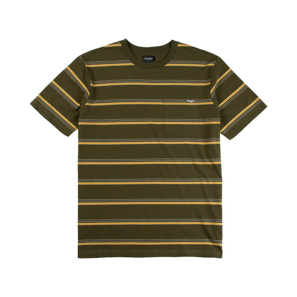 Canyon Stripe Crew – Army