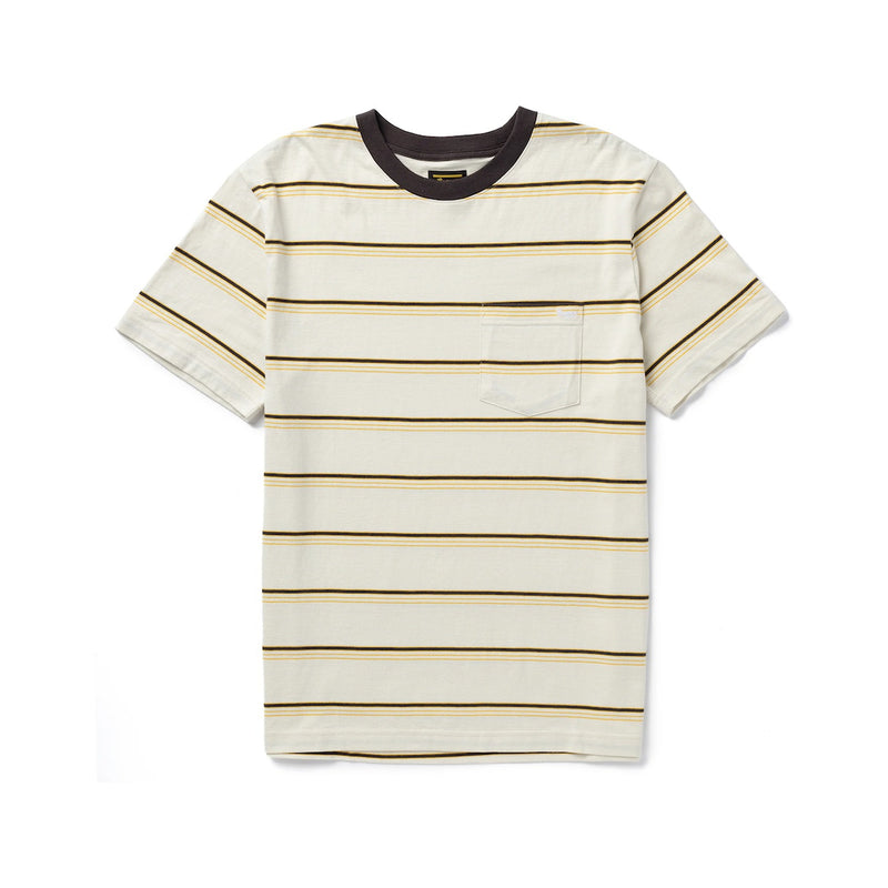 Canyon Stripe Crew – Brown/ Gold