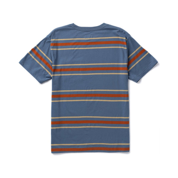 Canyon Stripe Crew – Rust/ Blue