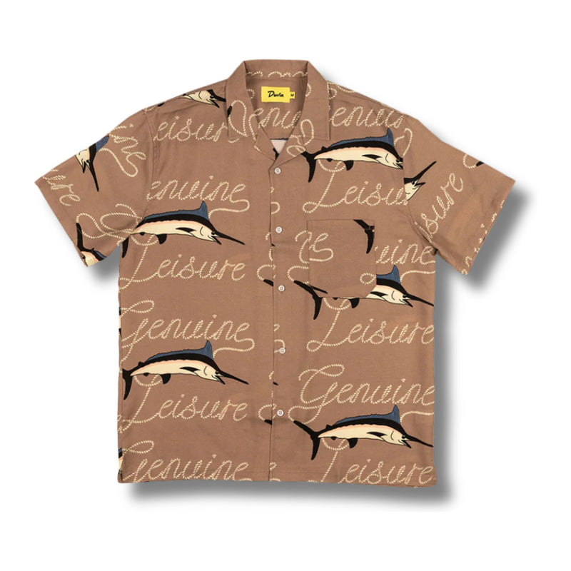 Catch of The Day Buttonup – Brown