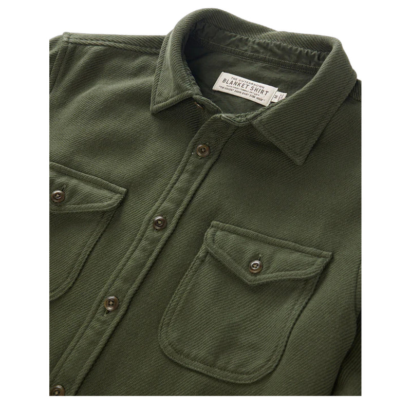 Chroma Blanket Shirt – Black Olive