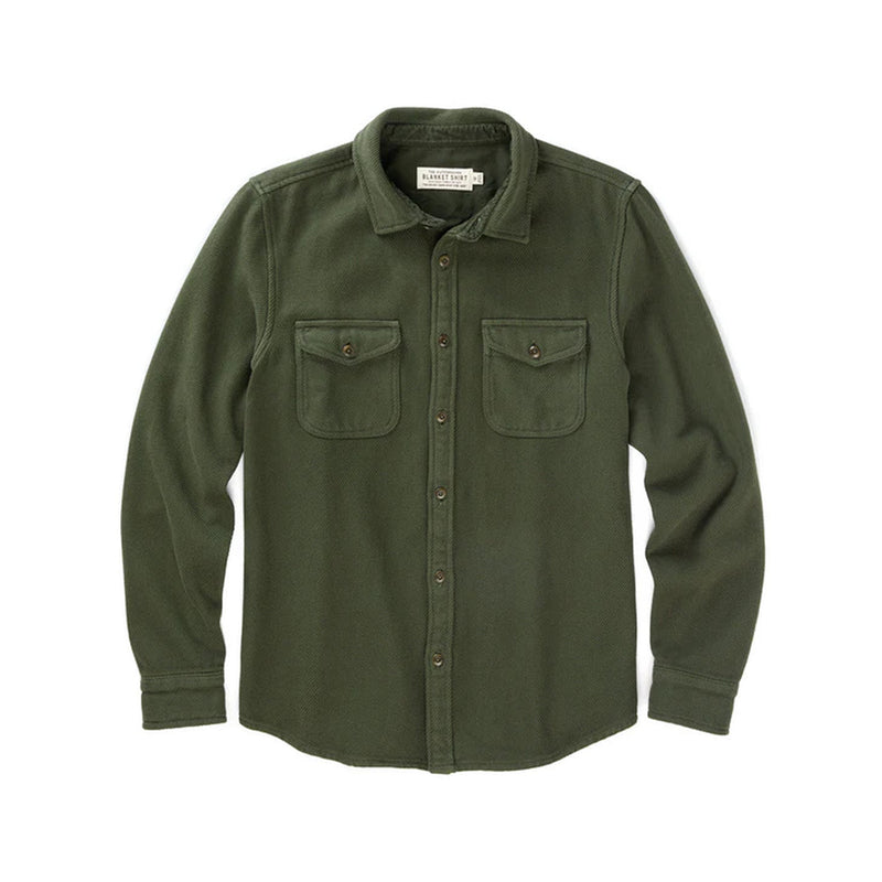 Chroma Blanket Shirt – Black Olive