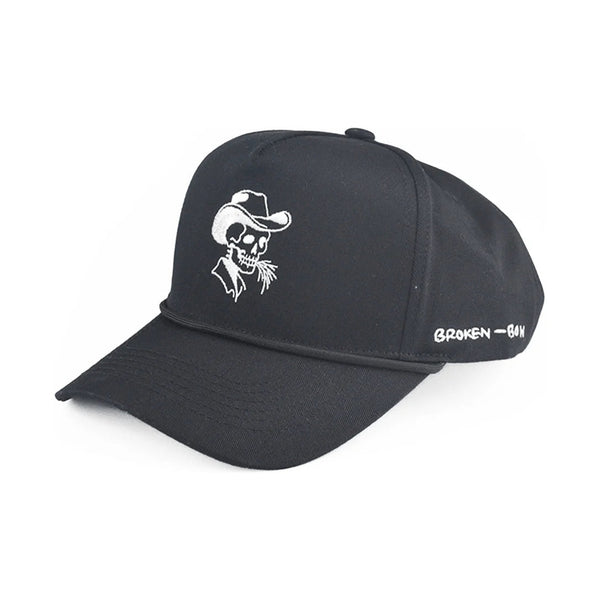 Classic Black Snapback - Rooster 