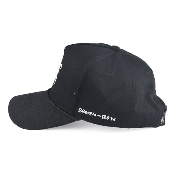 Classic Black Snapback - Rooster 