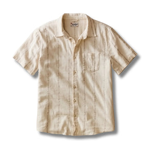 Classic Embroidered Stretch Selvage Shirt - Rooster 