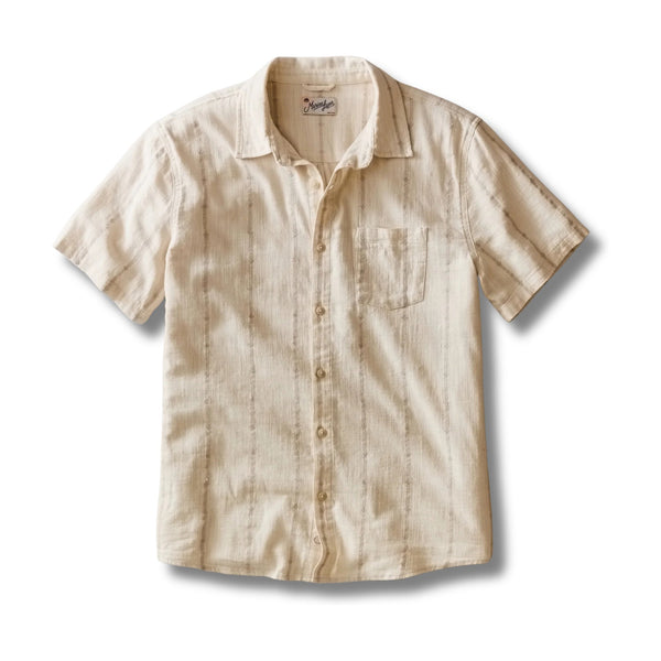 Classic Embroidered Stretch Selvage Shirt - Rooster 